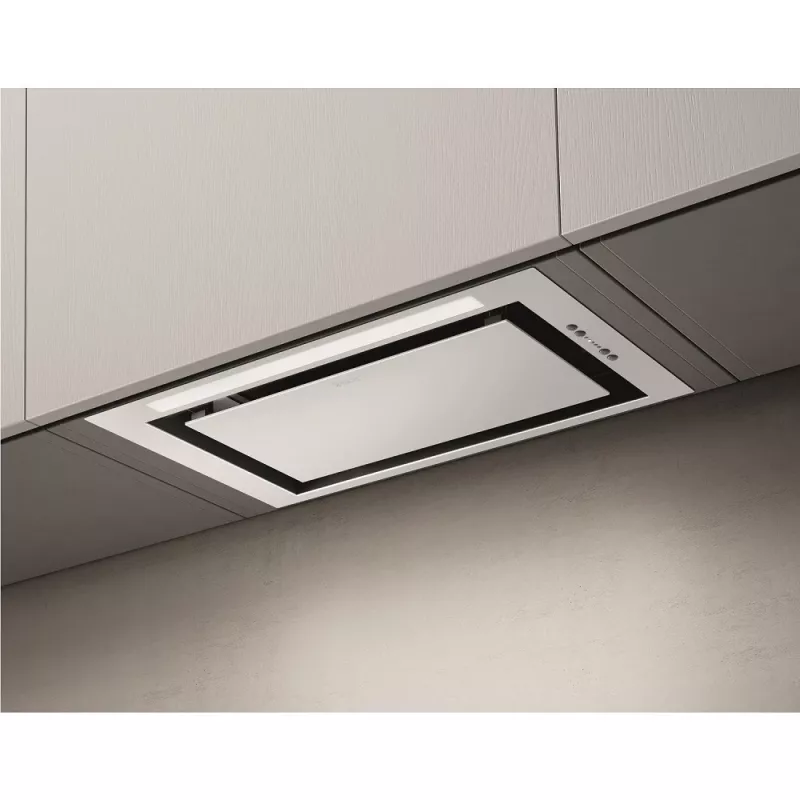 Elica LANE-80-WH 72 cm balta salės tipo gartraukis su 3 greičiais + 1 boosteriu ir LED lempa