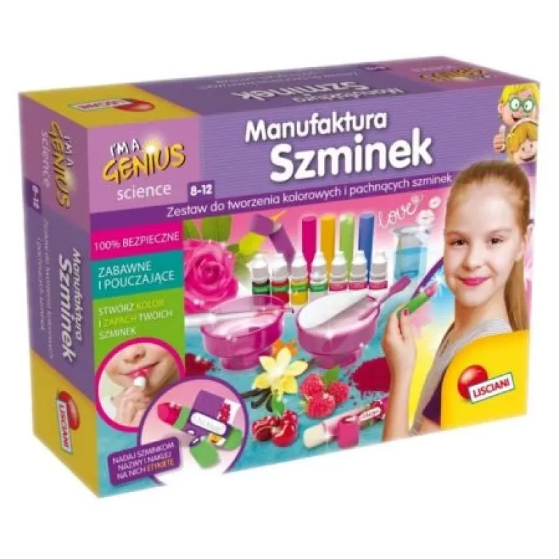 Mokslinė laboratorija Aš esu genijus - Lūpų dažų gamyba
