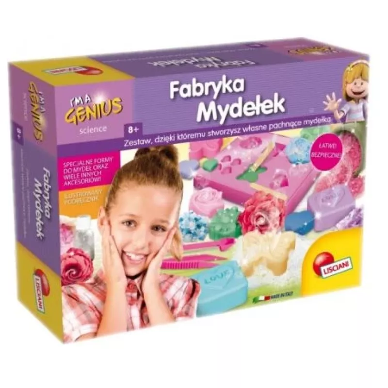 Mokslinė laboratorija Aš esu genijus – Muilo gamykla