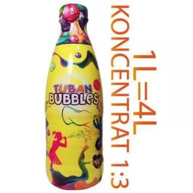 Burbulų koncentratas TUBAN Big Bubbles 1 l, skaidrus