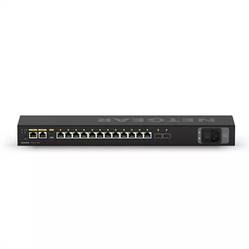 NETGEAR M4250-12M2XF valdomas L2/L3 2.5G eterneto jungiklis 1U juodas