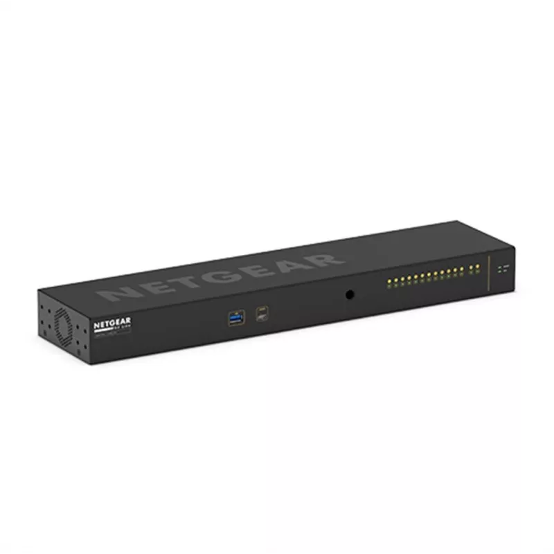 NETGEAR M4250-12M2XF valdomas L2/L3 2.5G eterneto jungiklis 1U juodas