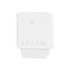 Ubiquiti UniFi Switch Flex (3 vienetų pakuotė) Valdomas L2 Gigabit Ethernet jungiklis su PoE, baltas