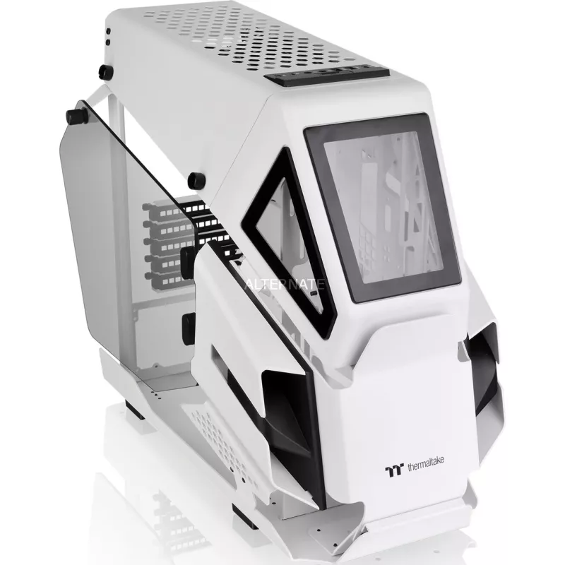 PC korpusas Thermaltake AH T200 Snow Micro Tower baltas