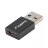 Lanberg AD-UC-UA-01 adapter USB 3.0 tipo A (vyriškas) į USB 3.0 tipo C (moteriškas), juodas