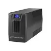Nepertraukiamo maitinimo šaltinis PowerWalker VI 800 SCL FR – interaktyvus UPS 0,8 kVA (480 W), 2 lizdai Type E, USB, RJ-45/RJ-11, baterija 12V 9Ah, bokštas, juoda