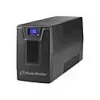 Nepertraukiamo maitinimo šaltinis PowerWalker VI 800 SCL FR – interaktyvus UPS 0,8 kVA (480 W), 2 lizdai Type E, USB, RJ-45/RJ-11, baterija 12V 9Ah, bokštas, juoda