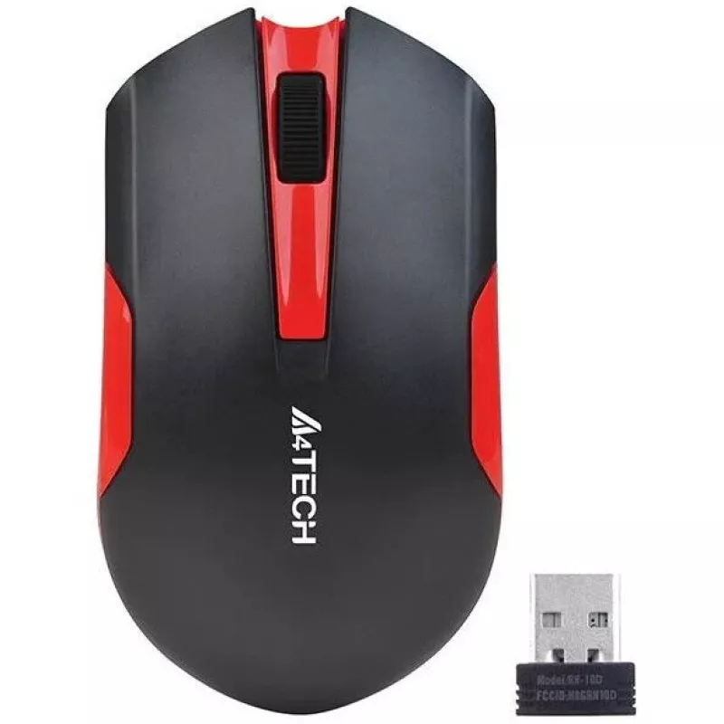A4Tech G3-200N belaidė optinė pelė, ambidekstrinė, 1000 DPI