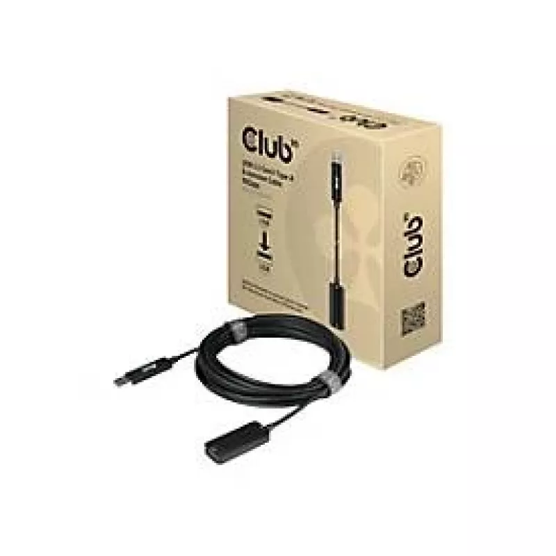 CLUB3D USB 3.2 Gen2 tipo A ilginamasis kabelis 10Gbps M/F 5m/16.40ft