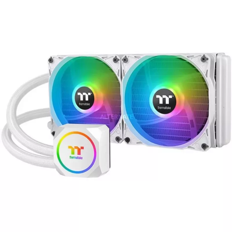 Thermaltake TH240 ARGB Sync Snow Edition skysčio aušintuvas procesoriui