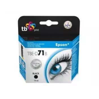 Kasetė su rašalu TB suderinama su Epson T0711 juoda