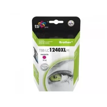 Rašalo kasetė TB Kompat. S Brother LC1240M 100% Nauja