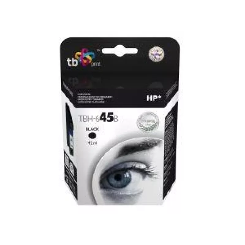 Ink TBH-645B (HP Nr. 45 - 51645AE) juoda perdirbta