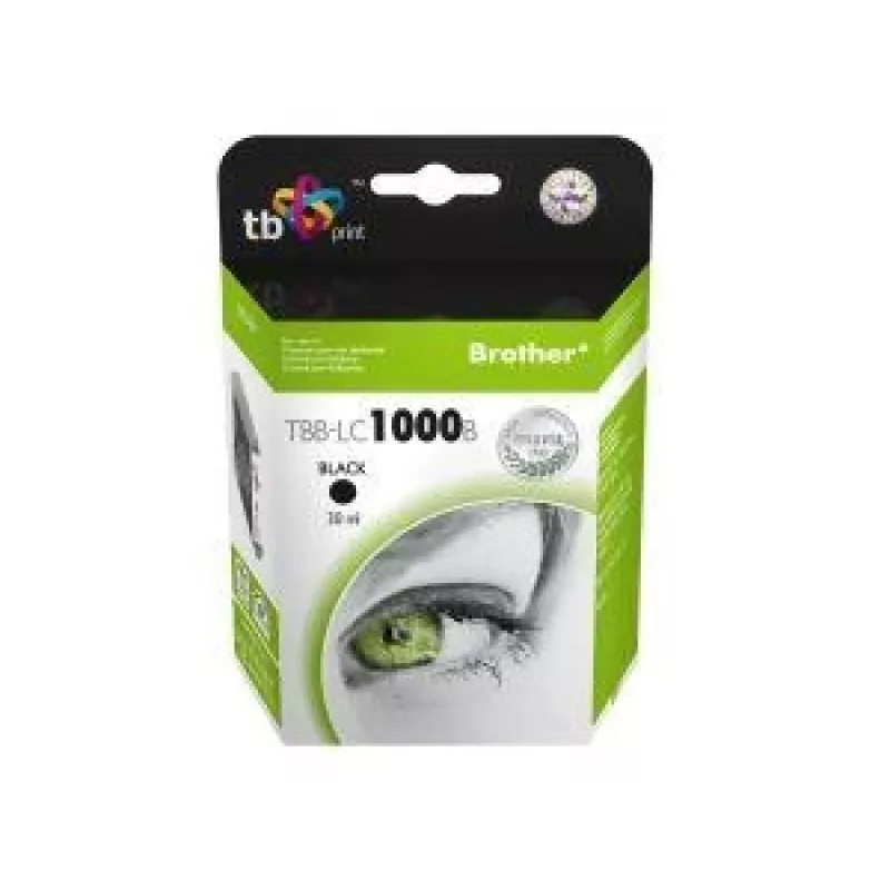 Rašalo kasetė TBB-LC1000B (Brother LC1000BK) Juoda 100% nauja