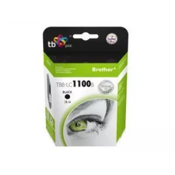 Kasetė su rašalu TBB-LC1100B (Brother LC980/1100) Juoda 100% nauja