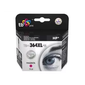 Kasetė rašalinė TB Kompat. S HP CB324EE (Nr.364), TBH-364XLMR, Magenta