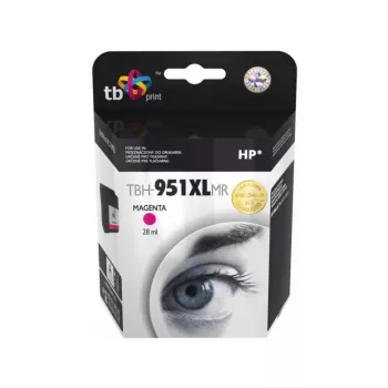 Rašalo kasetė HP OJ Pro 8100 purpurinė perdirbta TBH-951XLMR