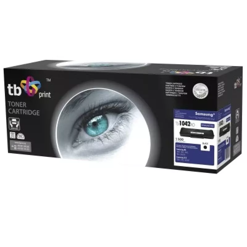 Kasetė TB suderinama su Samsung MLT-D1042S, perdirbta