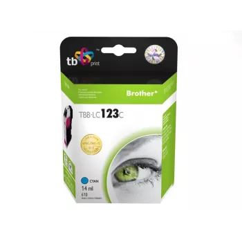 Ink.kazet Kompatibilni S Brother LC125XLC 100% nauja