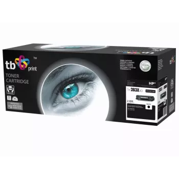 Toner TB suderinamas su HP CF283X juodas, 2200