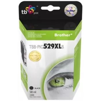 Ink. Kaz. TB suderinamas su Brother LC529/539 PIG BK juodas