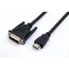 TB HDMI-DVI laidas 1,8 m, auksuotas pintas, DVI 24+1