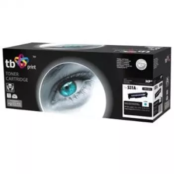 Toner TB suderinamas su HP CC531A, 100% Naujas, Cian