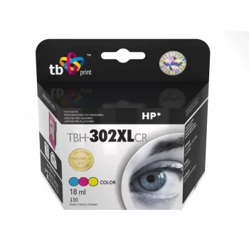 Rašalas HP DJ 1110/2130 TBH 302XLCR spalvotas perdirbtas