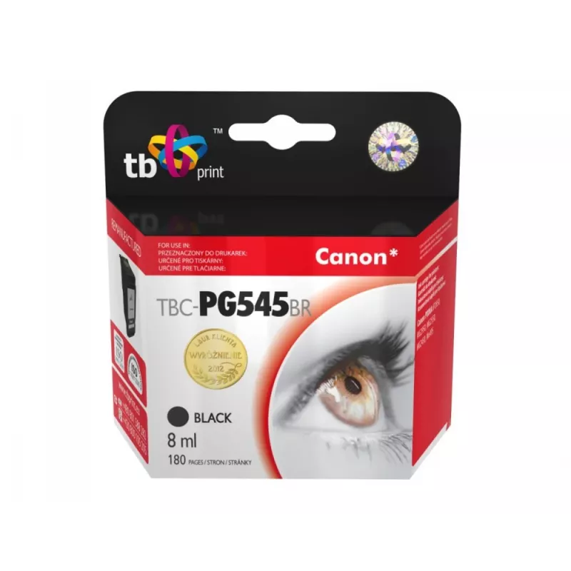 Originalus rašalas, skirtas Canon PIXMA iP2850/MG2950/2550/2450/MX495, TBC-PG545B juodas