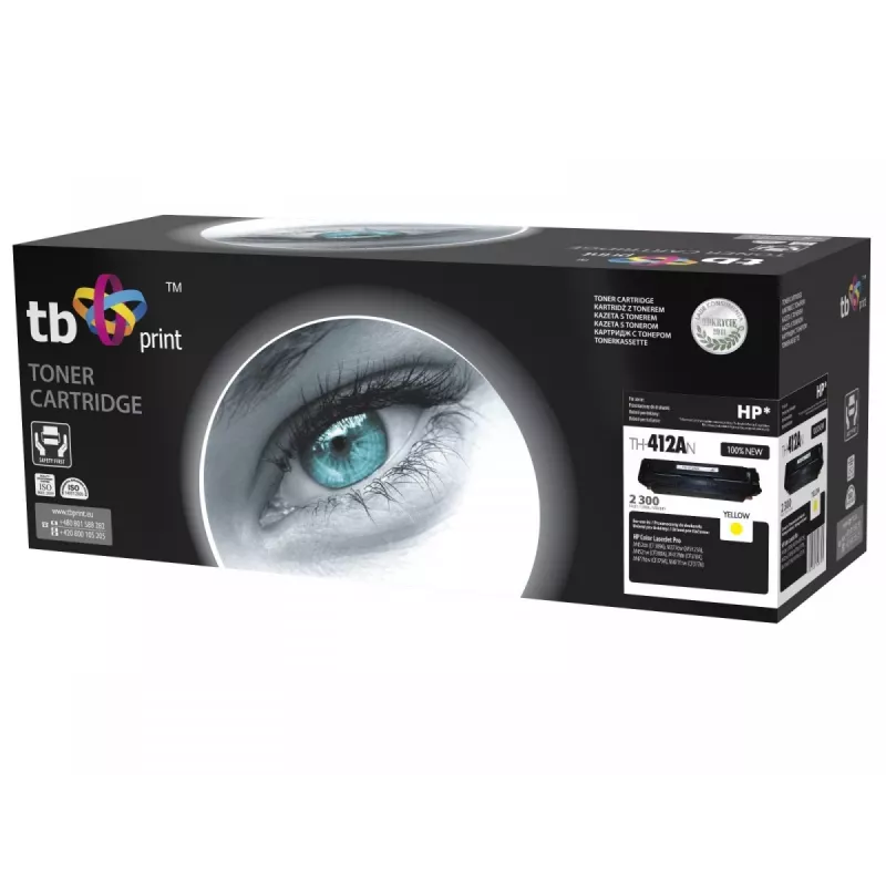 Tonerių kasetė HP CLJ M452/477 geltona TH-412AN 100% nauja