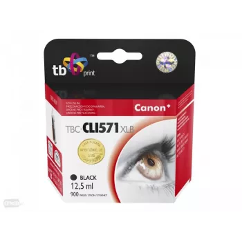 Rašalo kasetė Canon CLI-571XL TBC-CLI571XLB BK 100% nauja