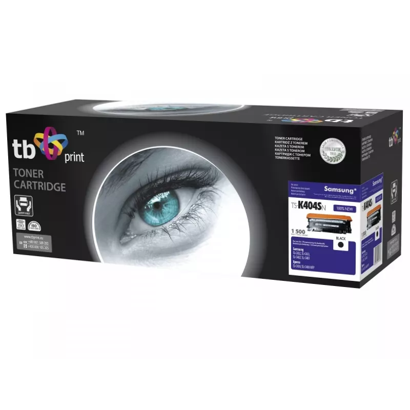Toneras TB Komp S Samsung CLT-K404S, naujas, 1500 puslapių, juodas