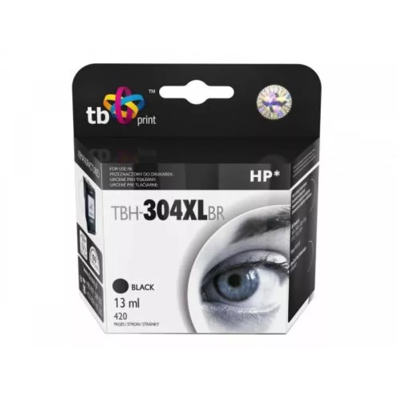 Kasečių kasetė HP DJ 3700, juoda, atnaujinta, 13 ml