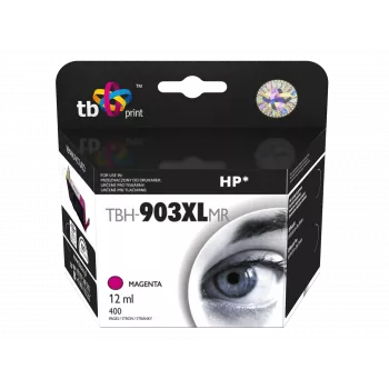 Kasetė HP OJ 6950 AiO TBH-903XLMR rausvai violetinė (magenta) atnaujinta
