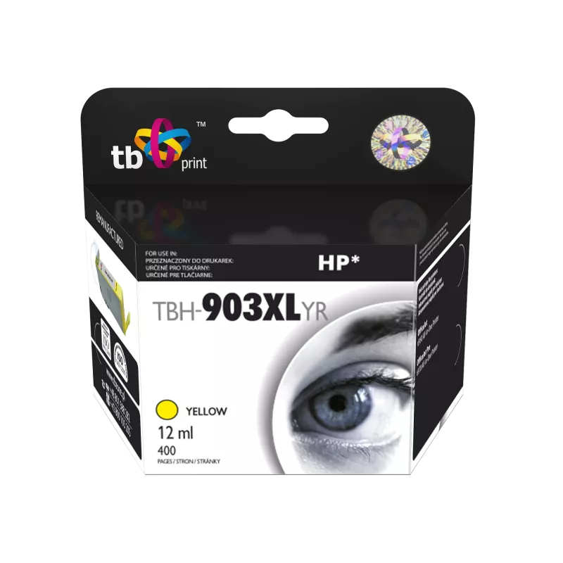 Rašalo kasetė HP OfficeJet 6950 AiO TBH-903XLYR geltona (perdirbta)