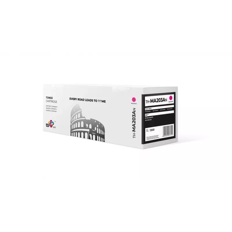Kasetė su toneriu TB Print TH-MA203AN, skirta HP CF543A, rausvai raudona (magenta), 100% nauja