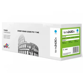 Toneras TB Kompatibilus su Brother TN243C, TB-TN243CN CY 100% Naujas