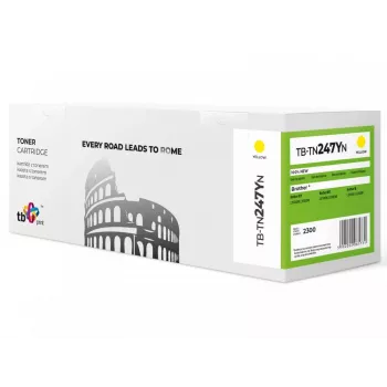 Toner TB Kompat. S Brother TN247Y, TB-TN247YN YE 100% Naujas