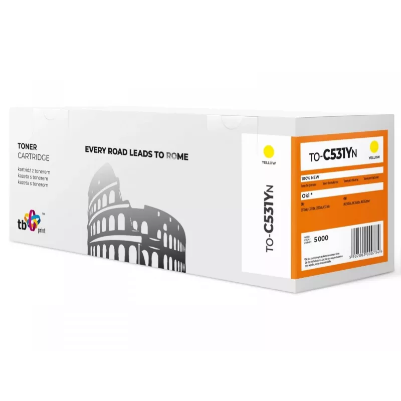 Toneras TB suderinamas su C531 TO-C531YN geltonas 100% naujas