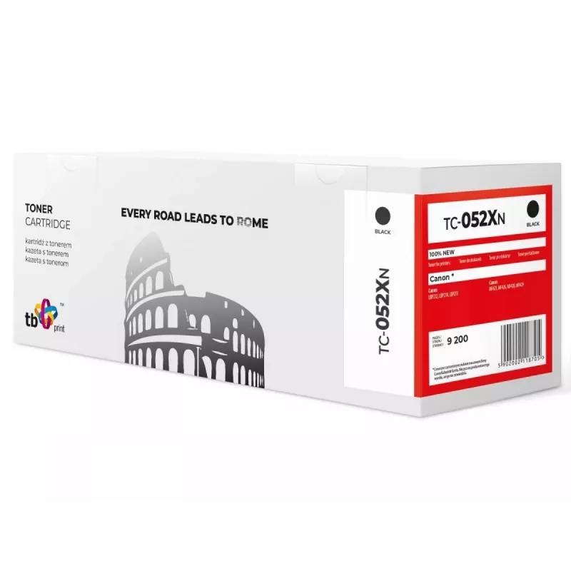 Toner do Canon LBP210 CRG-052H TC-052XN BK 100% nowy