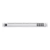 Valdomas L2 tinklo jungiklis UBIQUITI USW-Aggregation – 8 SFP+ prievadai, 10G palaikymas, be ventiliatoriaus, 1U stelažas, sidabrinis