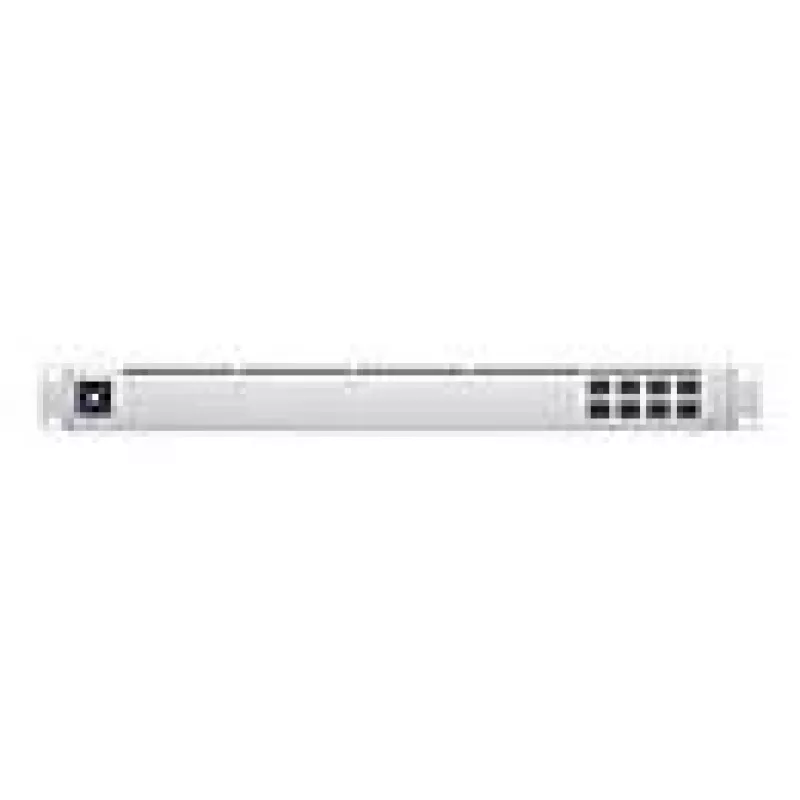 Valdomas L2 tinklo jungiklis UBIQUITI USW-Aggregation – 8 SFP+ prievadai, 10G palaikymas, be ventiliatoriaus, 1U stelažas, sidabrinis
