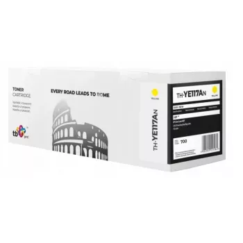 Toneras HP117A W2072A geltonas TH-YE117AN 100% naujas