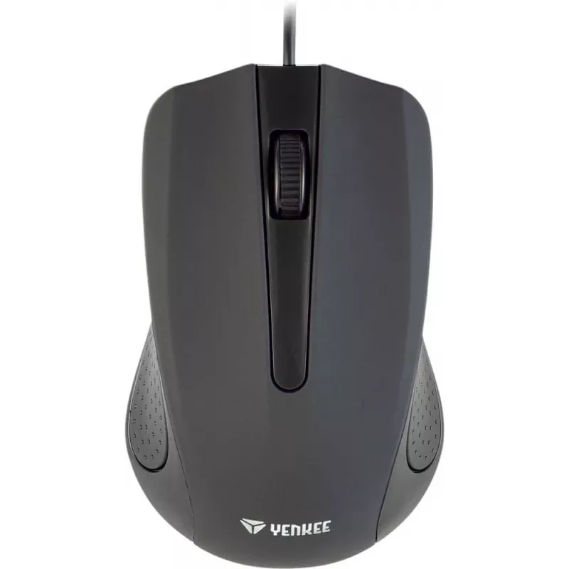 Yenkee YMS 1015BK SUVA USB laidinė pelė, 3 mygtukai, guminis paviršius, 1000DPI