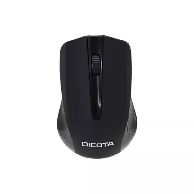 Belaidė RF pelė DICOTA D31659, ambidekstrinė, juoda