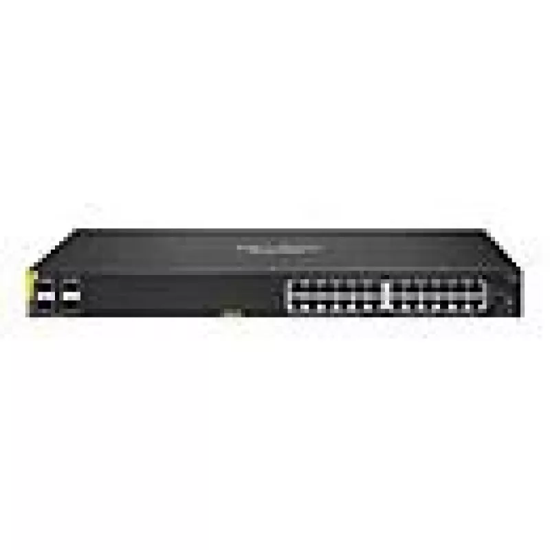 HPE Aruba Networking CX 6100 24G Class4 PoE 4SFP+ 370W valdomas L3 gigabaitinis Ethernet (10/100/1000) maitinimas per Ethernet (PoE) 1U juodas