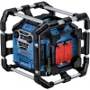 Bosch GPB 18V-5 C Professional nešiojamas FM radijas, aliuminis, juoda, mėlyna