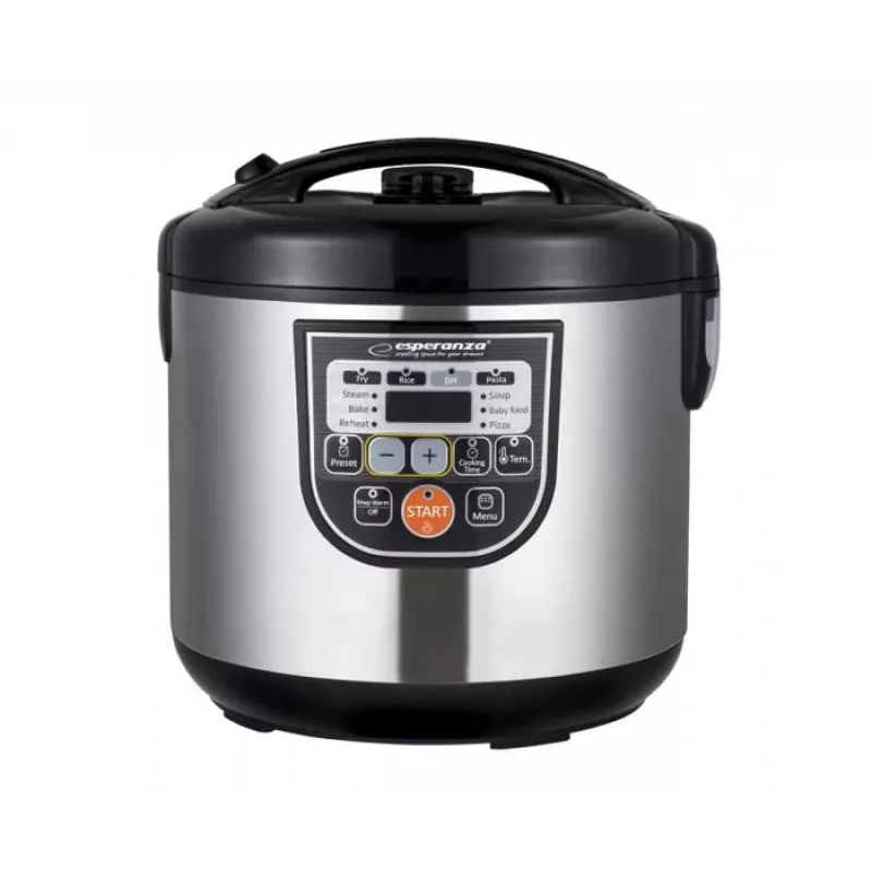 Multivirimo puodas ESPERANZA EKG011, 5 l talpa, 860 W, juodos/spalvotos spalvos