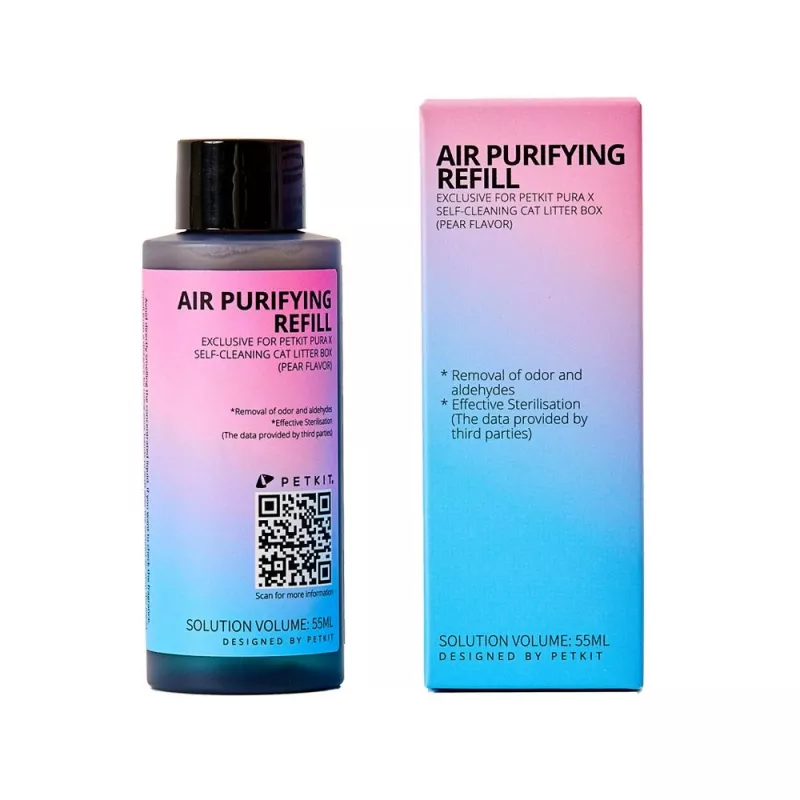 PETKIT koncentruotas oro valymo papildymas, skirtas PURA X, PURA MAX ir PURA MAX 2, 50 ml x 4