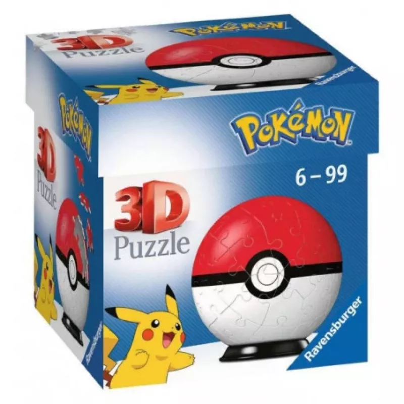 3D Dėlionė Ravensburger 11256 54 dalių Pokémon 6-99 metams